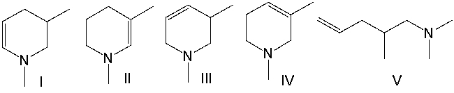 Predict the major product for the following reaction.     A)  I B)  II C)  III D)  IV E)  V