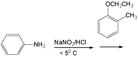Predict the major product for the following reaction.   2