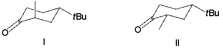 Which reactant would afford the product shown as the major isomeric product?       A)  I B)  II C)  III D)  IV E)  none of the above
