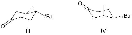 Which reactant would afford the product shown as the major isomeric product?       A)  I B)  II C)  III D)  IV E)  none of the above