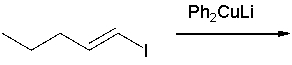 What is the product of the following reaction?   A)  (E) -1-phenyl-1-pentene B)  (Z) -1-phenyl-1-pentene C)  (E) -1-phenyl-2-pentene D)  (Z) -1-phenyl-2-pentene E)  2-phenyl-1-pentene