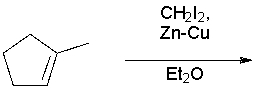 What product(s)  result in the following reaction? Select all that apply.      A) I B) II C) III D) IV