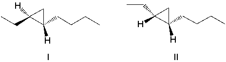 What product(s)  result in the following reaction? Select all that apply.        A) I B) II C) III D) IV