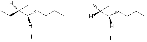 What product(s)  result in the following reaction? Select all that apply.        A) I B)  II C) III D) IV