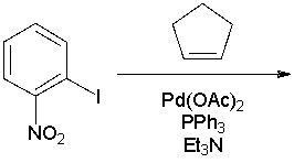 What is the major product for the following Heck Reaction?     A)  I B)  II C)  III D)  IV