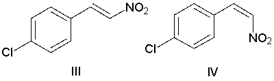 Identify the major product for the following reaction.       A)  I B)  II C)  III D)  IV