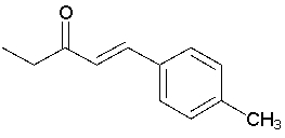 Identify the coupling partners that can be used to prepare the following compound in a Heck reaction.   A)  ethyl vinyl ketone and p-methylstyrene B)  ethyl vinyl ketone and 4-iodotoluene C)  p-methylstyrene and propionoyl chloride D)  (E) -1-(2-bromovinyl) -4-methylbenzene and propionoyl chloride