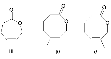 What is major the product for the following reaction?       A)  I B)  II C)  III D)  IV E)  V
