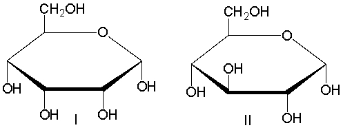 What is the correct Haworth projection for  \beta -D-allopyranose?       A)  I B)  II C)  III D)  IV E)  V 