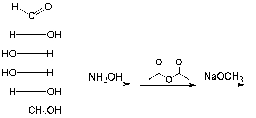 Predict the product(s)  for the following Wohl degradation.     A)  I B)  II C)  III D)  IV E)  V