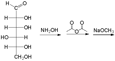 Predict the product(s)  for the following Wohl degradation.     A)  I B)  II C)  III D)  IV E)  V