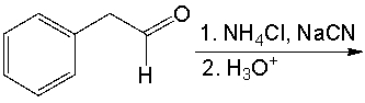 Provide the structure of the amino acid produced from the following reaction.  