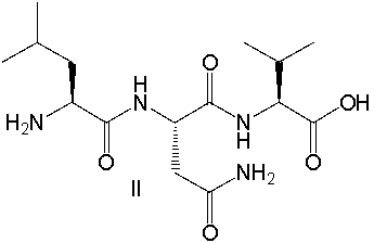 Which of the following is a correct bond-line structure for the tripeptide Val-Asp-Ala?         A)  I B)  II C)  III D)  IV E)  none of these