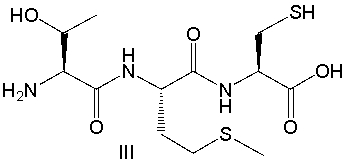Which of the following is a correct bond-line structure for the tripeptide Ser-Lys-Cys?         A)  I B)  II C)  III D)  IV E)  none of these