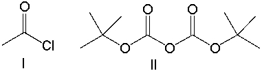 Which of the following reagents is used to protect the amino group in the selective synthesis of the dipeptide Ala-Val?     A)  I B)  II C)  III D)  IV E)  V