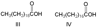 Arrange the following compounds in decreasing order of melting point.     A)  II > I > IV > III B)  III > IV > I > II C)  IV > I > II > III D)  III > II > IV > I E)  I > II > IV > III
