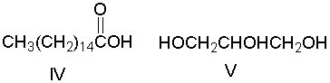 <strong>Which of the following compounds is (are) used as a soap? </strong> A) I B) II C) III D) IV E) V