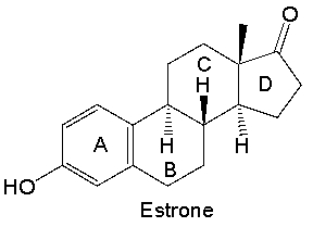 <strong>In estrone the B-C ring fusion is ______and the C-D ring fusion is ______. </strong> A) cis, trans B) cis, cis C) trans, cis D) trans, trans E) both cis and trans, both cis and trans