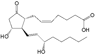 Which one of the following is a correct classification of the following compound?   A)  steroid B)  prostaglandin C)  triglyceride D)  terpene E)  lecithin