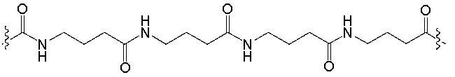 Which of the following monomers would produce the condensation polymer below?     A)  I B)  II C)  III D)  IV E)  C and D