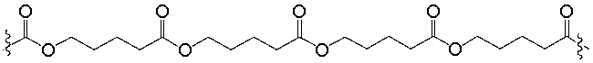 Which of the following monomers would produce the condensation polymer below?     A)  I B)  II C)  III D)  IV E)  C and D