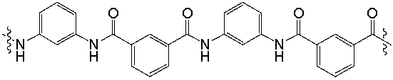 Nomex is a synthetic polymer with the following structure. Provide the structure(s) of the monomer(s) that would produce Nomex.  