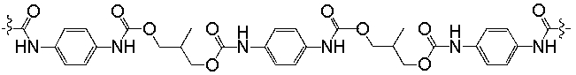 What is the classification of the following polymer?   A)  polyester B)  polyamide C)  polyurethane D)  polycarbonate E)  none of these