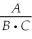 <strong>In the quotient   , A has 5 significant figures, B has 2 significant figures, and C has 3 significant figures. How many significant figures does the quotient have?</strong> A) 2 B) 3 C) 4 D) 0 E) 1 <div style=padding-top: 35px> 