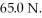 <strong>Find the net work done by friction on a box that moves in a complete circle of radius on a uniform horizontal floor. The coefficient of kinetic friction between the floor and the box is 0.25, and the box weighs </strong> A) 190 J B) 0 J C) 1800 J D) 370 J