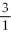 <strong>Substance A has a density of 3 g/cm<sup>3</sup> and substance B has a density of 4 g/cm<sup>3</sup>. In order to obtain equal masses of these two substances, what must be the ratio of the volume of A to the volume of B?</strong> A) = B) = C) = D) = E) =