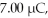 <strong>If a charge generator builds a negative static charge of - how many electrons are transferred to it during this process. (e = 1.60 × 10<sup>-1</sup><sup>9</sup></strong> A) 4.38 × 10<sup>13</sup> B) 7.0 C) C) 1.12 × 10<sup>-18</sup> D) 43.8