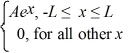 Find the value of A to normalize the wave function ψ(x)  =   . A)    B)    C)    D)    E)   