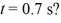The position of an object is given by   where       And x and t are in SI units. What is the instantaneous acceleration of the object when   A)  -13 m/s<sup>2</sup> B)  2.9 m/s<sup>2</sup> C)  4.6 m/s<sup>2</sup> D)  13 m/s<sup>2</sup>