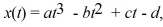 The position of an object as a function of time is given by    where        c = 60 m/s and d = 7.0 m. (a) Find the instantaneous acceleration at t =2.4 s. (b) Find the average acceleration over the first 2.4 seconds.
