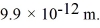 Calculate the kinetic energy (in eV)of a nonrelativistic neutron that has a de Broglie wavelength of   (h = 6.626 × 10<sup>-34</sup> J ∙ s,m<sub>neutron</sub> = 1.675 × 10<sup>-27</sup> kg, 1 eV = 1.60 × 10<sup>-19</sup> J)<div style=padding-top: 35px> 