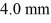 A hollow cylinder with an inner radius of   and an outer radius of   conducts a 3.0-A current flowing parallel to the axis of the cylinder.If the current density is uniform throughout the wire,what is the magnitude of the magnetic field at a point   from its center? (μ<sub>0</sub> = 4π × 10<sup>-7</sup> T ∙ m/A)  A) 7.2 × 10<sup>-6</sup> T B) 8.0 × 10<sup>-6</sup> T C) 8.9 × 10<sup>-7</sup> T D) 7.1 × 10<sup>-8</sup> T