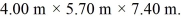 What is the total translational kinetic energy in a test chamber filled with nitrogen (N<sub>2</sub>)at   and   The dimensions of the chamber are   The ATOMIC weight of nitrogen is 28.0 g/mol,Avogadro's number is 6.022 × 10<sup>23</sup> molecules/mol and the Boltzmann constant is 1.38 × 10<sup>-23</sup> J/K.