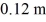An object is undergoing simple harmonic motion with frequency f = 9.7 Hz and an amplitude of   .At t = 0.00 s the object is at x = 0.00 m.How long does it take the object to go from   .00 m to  