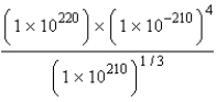 The correct value of the expression   is A)    B)    C)    D)    E)   