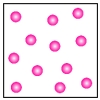  Use the pictures below   A)    B)    C)    D)    E)    -Which of the above figure represents a  \underline{\text{mixture of two elements}} ? A)  Figure A B)  Figure B C)  Figure C D)  Figure D E)  Figure E 
