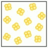  Use the pictures below   A)    B)    C)    D)    E)    -Which of the above figure represents a  \underline{\text{mixture of two elements}} ? A)  Figure A B)  Figure B C)  Figure C D)  Figure D E)  Figure E 