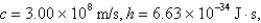 What is the wavelength of light emitted when the electron in a hydrogen atom undergoes a transition from level    (     )   A)    B)    C)    D)    E)   