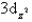 Which of the following orbital boundary surfaces is a representation of a   orbital? A)    B)    C)    D)    E)   