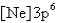 What is the ground-state electron configuration of sulfur (S) ? A)    B)    C)    D)    E)   