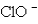How many valence electrons are present in the Lewis formula for the hypochlorite ion,   ? A)  20 B)  12 C)  18 D)  14 E)  16