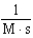  For the reaction A + 2B  \to  C,the rate law is    . What are the units of the rate constant where time is measured in seconds? A)    B)    C)    D)    E)    