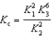  Given the following chemical equilibria, N<sub>2</sub>(g) + O<sub>2</sub>(g)    2 NO(g)   ~~~~~~~~   ~~~~~~~~  K<sub>1</sub> N<sub>2</sub>(g) + 3 H<sub>2</sub>(g)     2 NH<sub>3</sub>(g)  ~~~~~~~~   ~~  ~~~  K<sub>2</sub> H<sub>2</sub>(g) + 1/2 O<sub>2</sub>(g)    H<sub>2</sub>O(g)  ~~~~~~~~   ~~~~  ~  K<sub>3</sub> Determine the method used to calculate the equilibrium constant for the reaction below. 4 NH<sub>3</sub>(g) + 5 O<sub>2</sub>(g)    4 NO(g) + 6 H<sub>2</sub>O(g)  ~~~~~~~~  K<sub> c</sub> A)    B)    C)    D)    E)    
