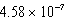 The hydroxide ion concentration of a saturated solution of Cu(OH) <sub>2</sub> is   M.What is the solubility product constant for Cu(OH) <sub>2</sub>? A)    B)    C)    D)    E)   