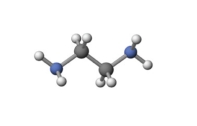 What is the coordination number of the chromium in [Cr(H<sub>2</sub>O) <sub>2</sub>(en) <sub>2</sub>]<sup>3+</sup>? The en ligand is pictured below.Not all ligand lone pairs of electrons are explicitly shown.   A)  2 B)  3 C)  4 D)  5 E)  6