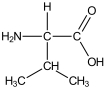  Which of the following amino-acids is  \underline{\text{  not }}  chiral? A)    B)    C)    D)    E)    
